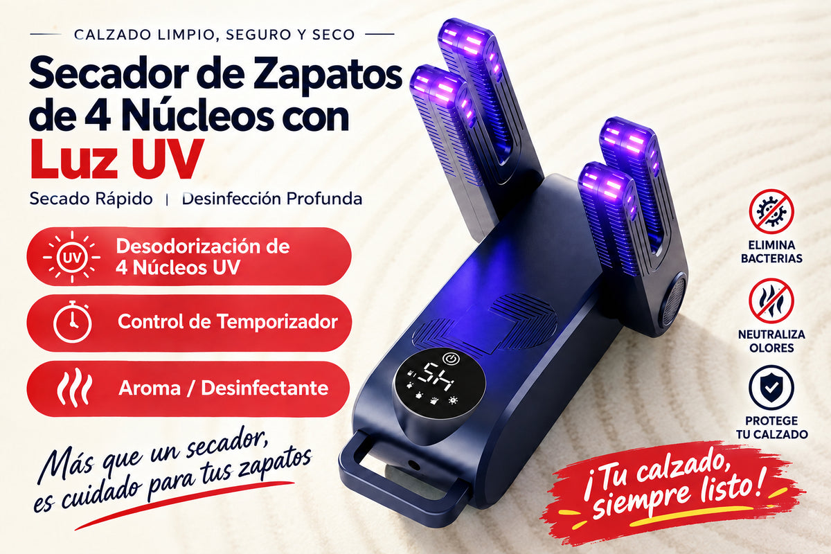 Secador Eléctrico Inteligente para Zapatos y Calcetines
